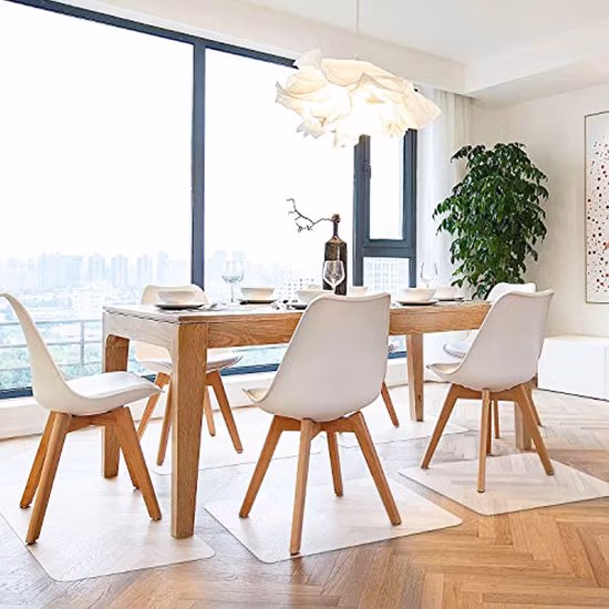 Estera para silla de sofá de PC, alfombra de plástico, alfombra de goma para asiento, estera para silla de suelo, estera para silla de PVC para oficina